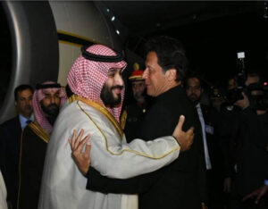 Imran Khan and Saudi Prince Salman