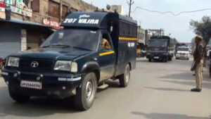 Terrorist in Police Van