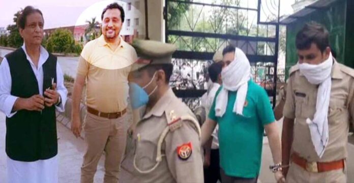 Fasahat Ali Shanu आज़म ख़ान का मीडिया प्रभारी फ़साहत अली 'शानू' गिरफ्तार