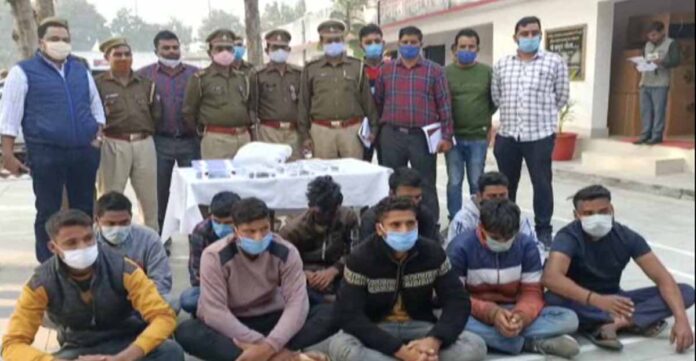 फ़्लिपकार्ट में हुई डकैती का खुलासा, 10 आरोपी गिरफ़्तार