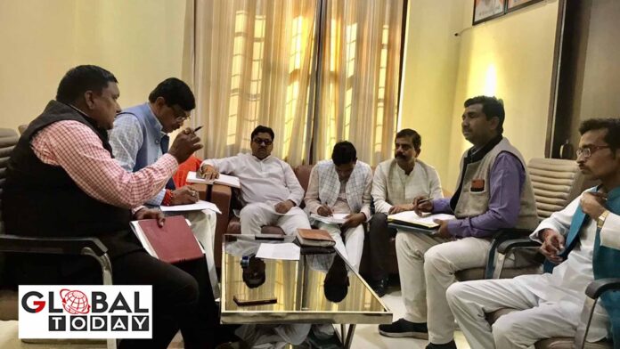 भाजपाइयों ने किया संगठन को दुरस्त करने का मंथन