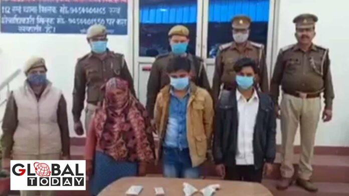 पत्नी के अवैध सम्बन्ध के चलते पत्नी ने की पति की हत्या