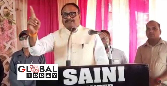 प्रदेश सरकार के 4 साल पूरे होने पर क़ानून मंत्री ने रामपुर मे भरी हुंकार