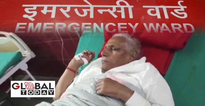 यूपी गौ सेवा आयोग के अध्यक्ष की हालत बिगड़ी, ज़िला अस्पताल में भर्ती