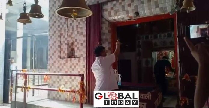 Mata mandir मुरादाबाद में माता के मंदिर में चैन स्नैचिंग ग्रोह सक्रिय
