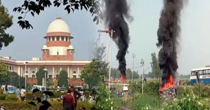 Lakhimpur Violence लिंचिंग से जुड़ी एफआईआर पर सुप्रीम कोर्ट ने योगी सरकार से मांगा जवाब