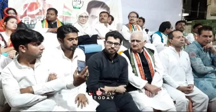 रामपुर पहुंची कांग्रेस की प्रतिज्ञा यात्रा