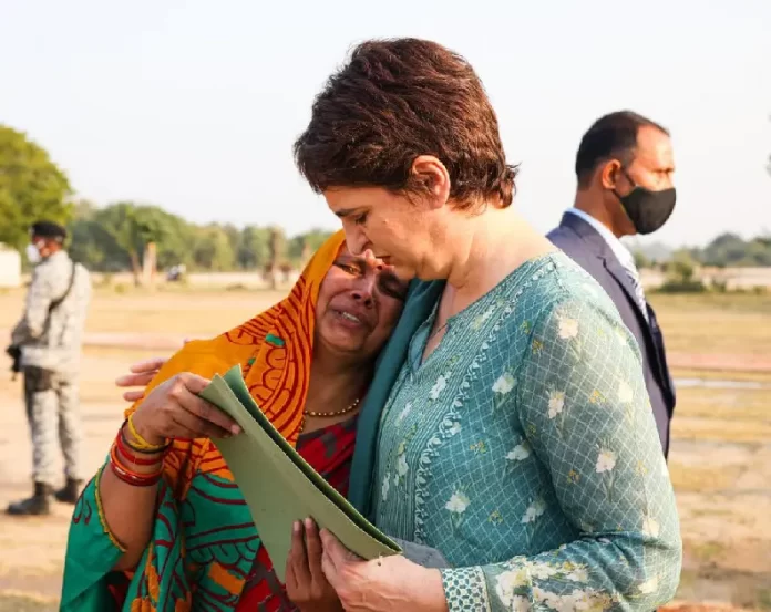 priyanka gandhi योगी जी अपराधियों को संरक्षण देना बंद करिए- प्रियंका गाँधी