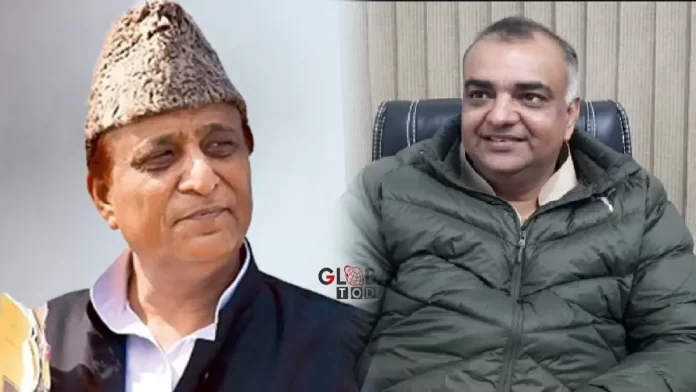 azam vs akash आज़म खान से सियासी लोहा लेने चुनाव मैदान में उतरे भाजपा के आकाश सक्सेना