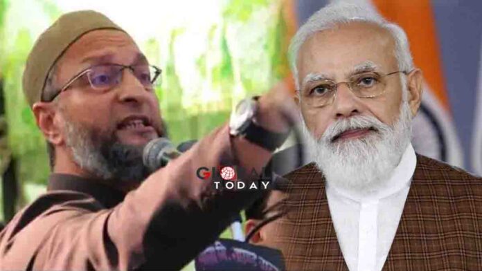 पीएम को मुस्लिम महिलाओं से नहीं बल्कि आरएसएस की विचारधारा से है मोहब्बत-ओवैसी