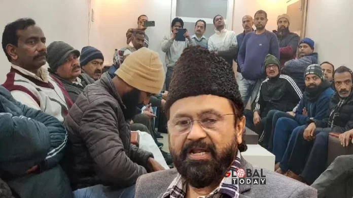 समाजवादी पार्टी के साथ वफादारी दिखाते हुए दिखे खालिद परवेज़
