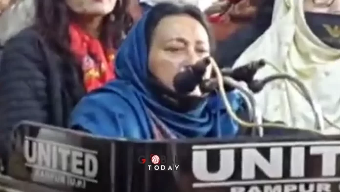 tanzin fatima डॉ तंजीम फातिमा के बिगड़े बोल कहा-विरोधियों का हुक़्क़ा-पानी बंद किया जाए