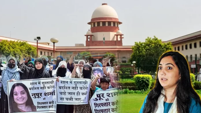 nupoor sharma नूपुर शर्मा को सुप्रीम कोर्ट ने फटकारा