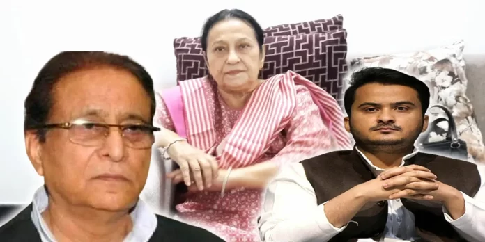 Rampur: आज़म खान की पत्नी ने पति और बेटे के फ़रार होने की खबरों का किया खंडन