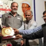 ओखला प्रेस क्लब ने प्रो. खालिद महमूद को उनकी शैक्षणिक एवं साहित्यिक सेवाओं के लिए सम्मानित किया