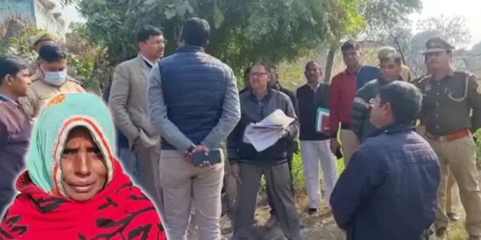 विधवा महिला की जमीन पर गांव के दबंगों ने किया क़ब्ज़ा, सीएम योगी ने लिया एक्शन