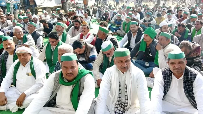 मुजफ्फरनगर में एक और किसान आंदोलन शुरू