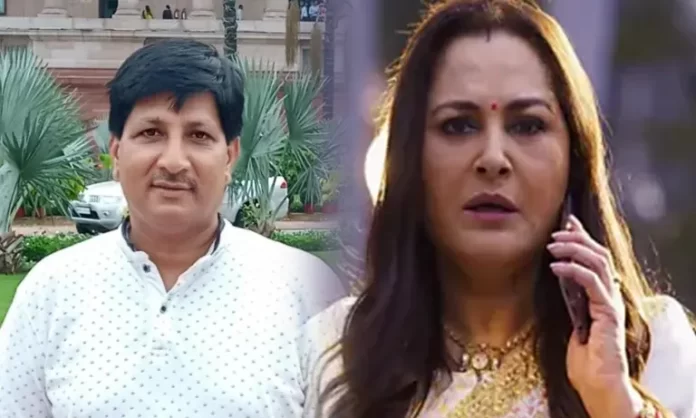रामपुर में जयाप्रदा के पीआरओ की कार को पुलिस ने पकड़ा