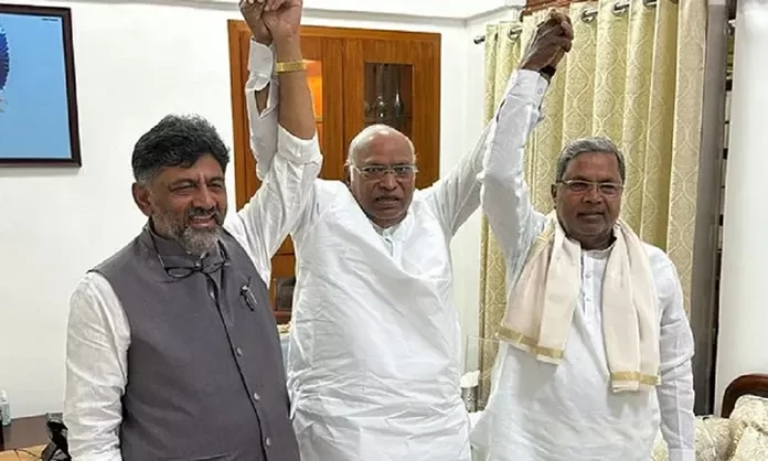 सिद्धारमैया कर्नाटक के मुख्यमंत्री होंगे और डीके शिवकुमार उप-मुख्यमंत्री बनेंगे