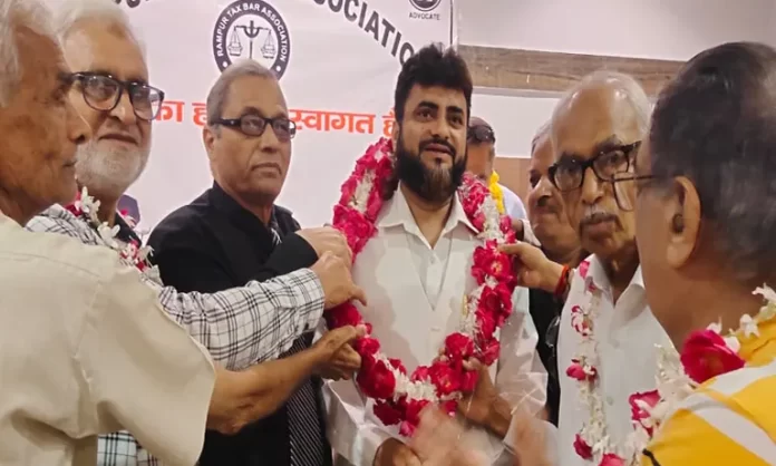 अज़ीम इक़बाल खां बने रामपुर टैक्स बार एसोसिएशन के नए अध्यक्ष