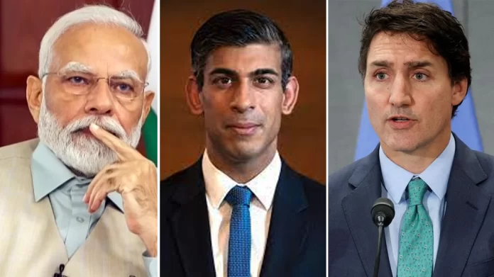 canad-india row भारत-कनाडा राजनयिक विवाद में अमेरिका और ब्रिटेन भी कनाडा के साथ, दोनों देशों ने भारत के रुख को बताया गलत