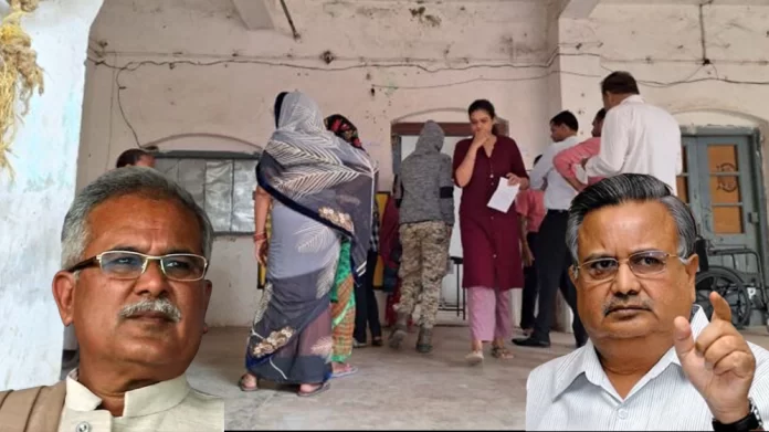 chhattisgarh छत्तीसगढ़ की 20 सीटों पर आज पहले दौर का मतदान