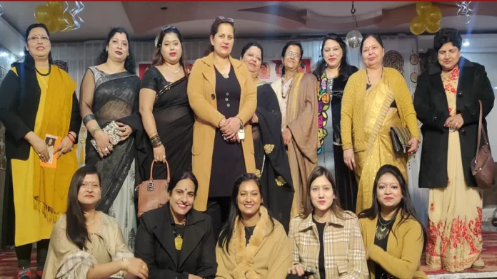 Vaish samaj वैश्य समाज महिला संगठन द्वारा आयोजित किया गया नव वर्ष का कार्यक्रम