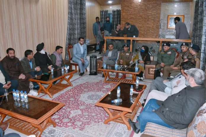 ADGP Vijay Kumar Visits Poonch, Reviews Law and Order