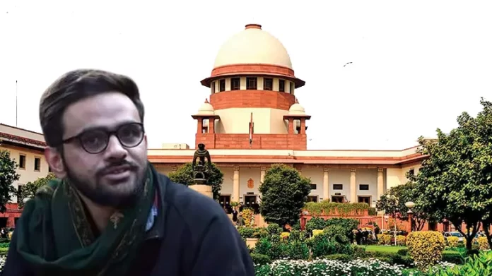 umar khalid उमर ख़ालिद ने सुप्रीम कोर्ट से ज़मानत याचिका वापस ली