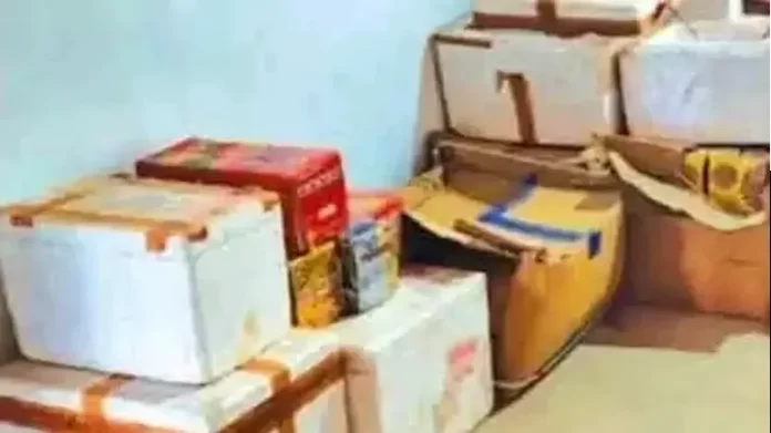 RSS नेता के आवास पर 770 किलोग्राम से अधिक विस्फोटक बरामद
