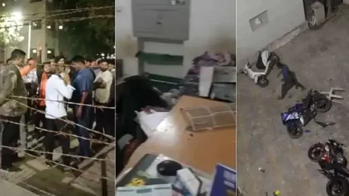 गुजरात यूनिवर्सिटी में नमाज़ पढ़ने को लेकर विदेशी छात्रों पर हमला, भीड़ ने हॉस्टल के कमरे में तोड़फोड़ की