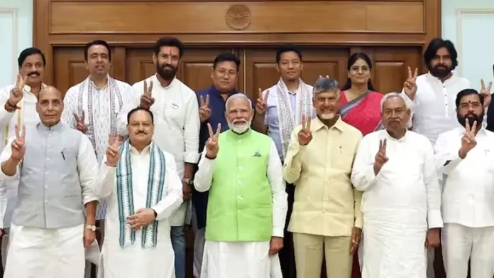 राजधानी दिल्ली में शपथ ग्रहण की तैयारियां पूरी
