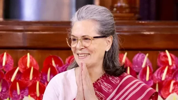 सोनिया गांधी सर्वसम्मति से कांग्रेस संसदीय दल की अध्यक्ष चुनी गईं