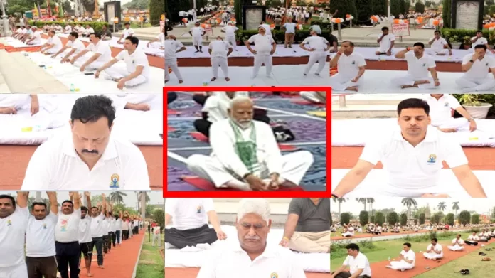 दुनियाभर में मनाया गया 10वां अंतर्राष्ट्रीय योग दिवस