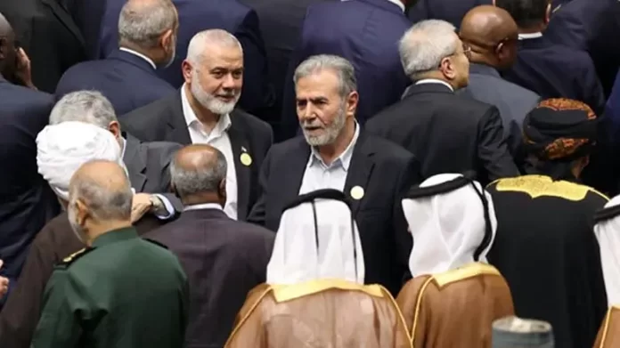 Ismail Haniyeh in tehran