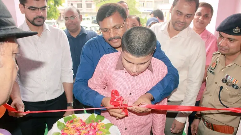 anjney kumar inaugratin library