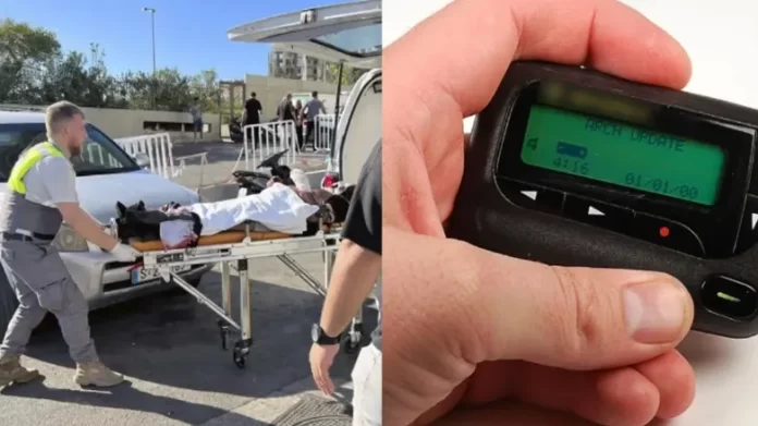 Pager Blast Explosions with pagers in Lebanon