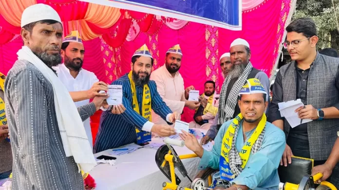 Aam Aadmi Party launched membership campaign in Swar Assembly