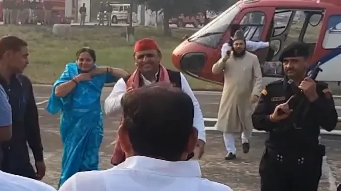 akhilesh yadav Akhilesh Yadav reached Rampur, met Azam Khan's family