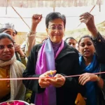 "AAP" candidate from Kalkaji CM Atishi inaugurated the election office in Govindpuri