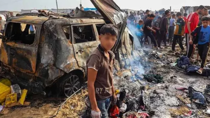Israel bombs Gaza, more than 65 Palestinians martyred including 11 members of the same family