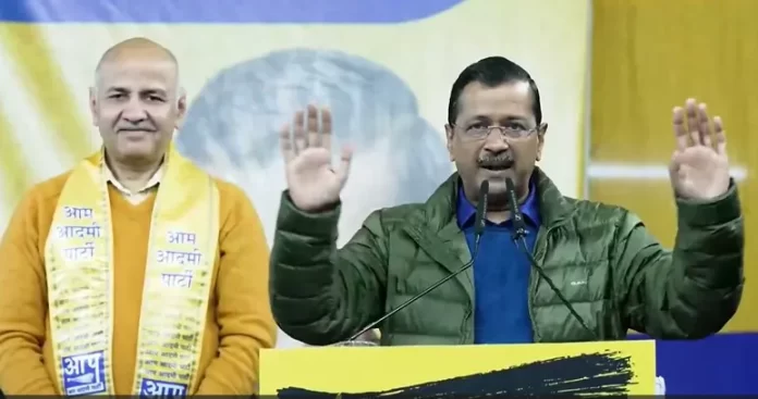 Kejriwal's big announcement, if AAP forms government then Sisodia will again be deputy CM
