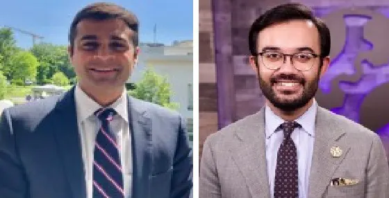 america news रिकी गिल (बाएं) और सौरभ शर्मा को राष्ट्रपति डोनाल्ड ट्रंप का विशेष सहायक नियुक्त किया गया है.