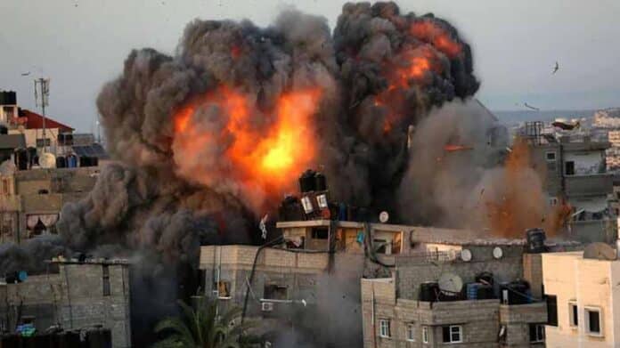 Israel continues to bomb Gaza for the past 48 hours despite the announcement of a ceasefire agreement