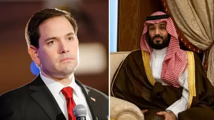 Saudi Crown Prince, US Secretary of State Rubio discuss regional, global developments