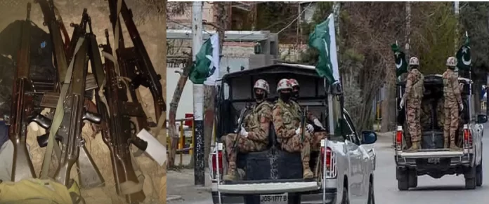 Encounter in Balochistan, 18 security personnel and 12 terrorists killed