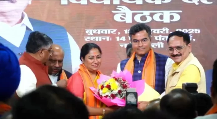 Rekha Gupta will be the new CM of Delhi, name announced in BJP Legislature Party meeting