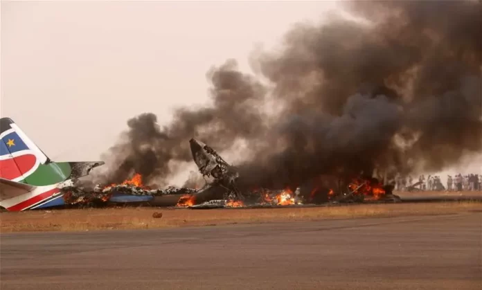Sudan: Military plane crashes in Sudan, 46 killed
