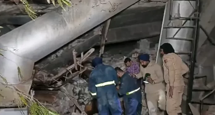 Multi-storey building collapses in Ludhiana, Punjab