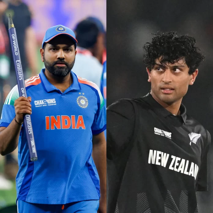Champions Trophy IND vs NZ Champions Trophy Final: Rohit Sharma became Player of the Match, Rachin Ravindra got Player of the Tournament award